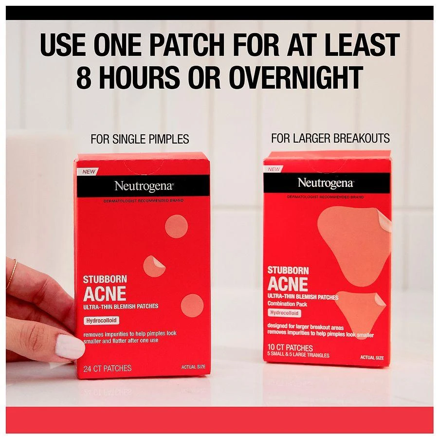 Neutrogena Stubborn Acne Blemish Patches 10