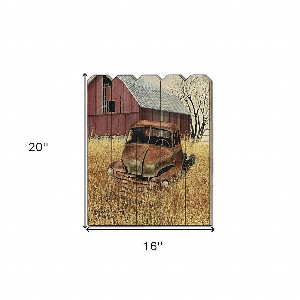 Hivvago Granddads Old Truck 1 Unframed Print Wall Art 4