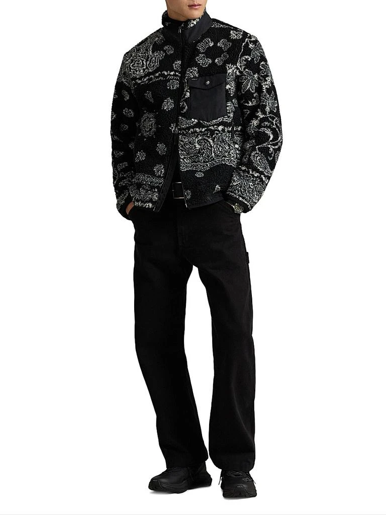 Ralph Lauren Bandana Fleece Jacket 2