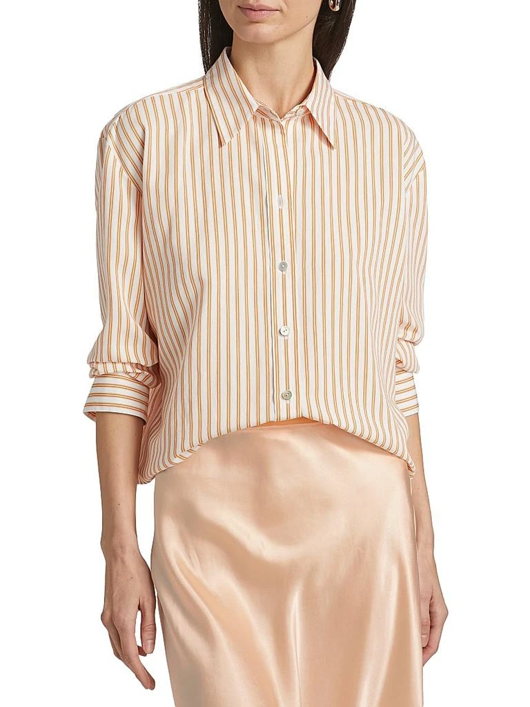 Vince Till Stripe Cropped Shirt 3