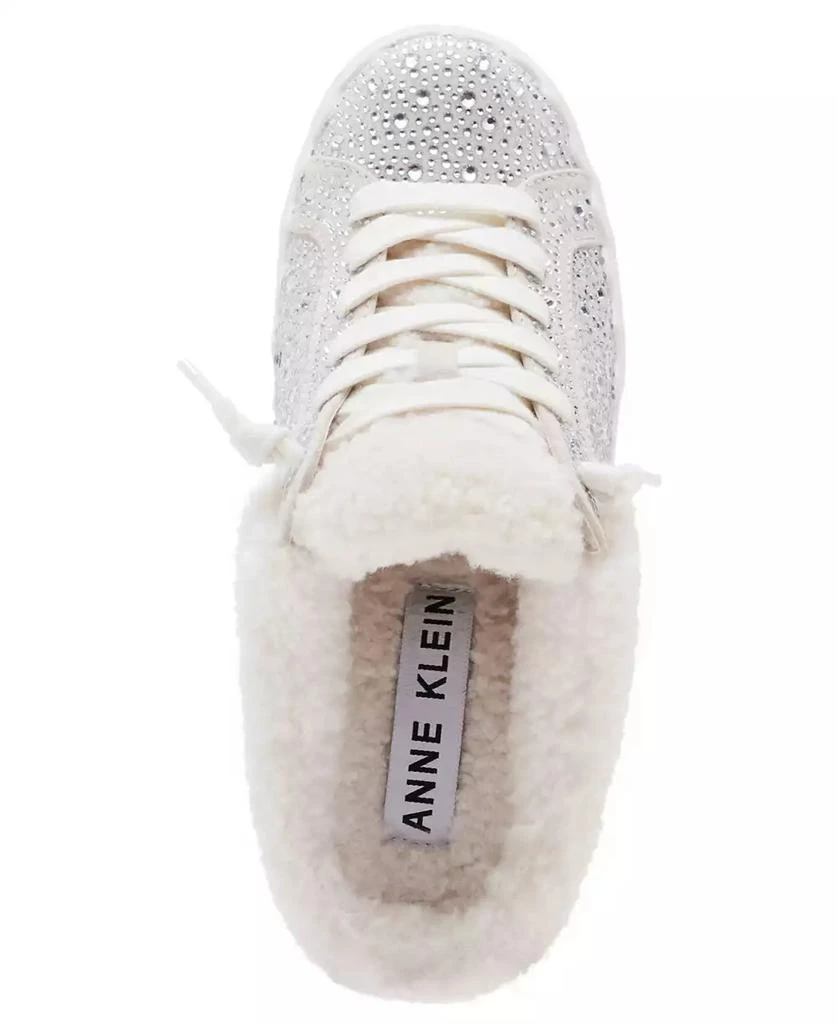 Anne Klein Women's Courage Cozy Lace Up Mule Sneakers 4