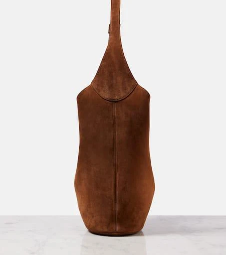 Yves Saint Laurent Le 5 à 7 suede bucket bag 6