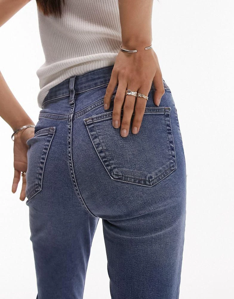 Topshop Topshop Jamie jeans in mid blue 5