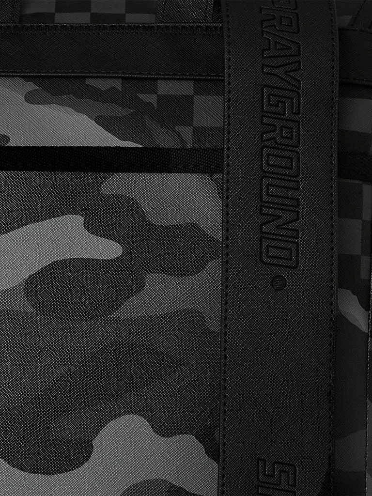 SprayGround Sprayground Kids Split Up Camo Tear Monte Carlo Backpack in Black (46cm) 7