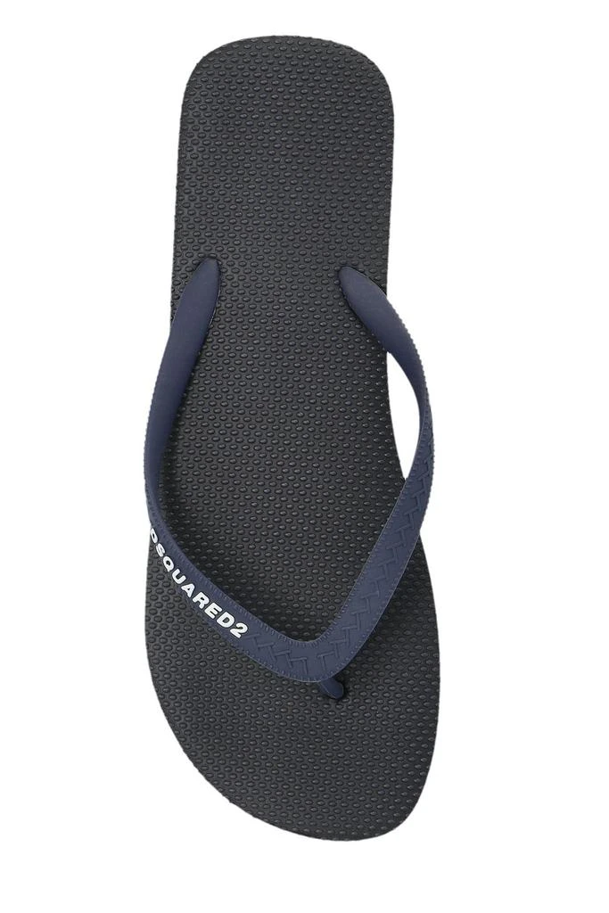 DSQUARED2 Dsquared2 Logo Printed Flip Flops 4