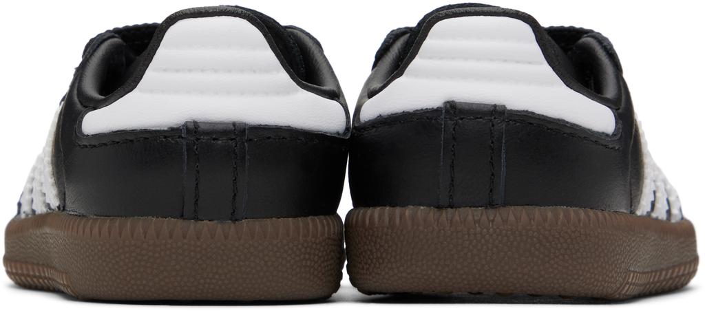 Adidas Baby Black & White Samba OG Sneakers