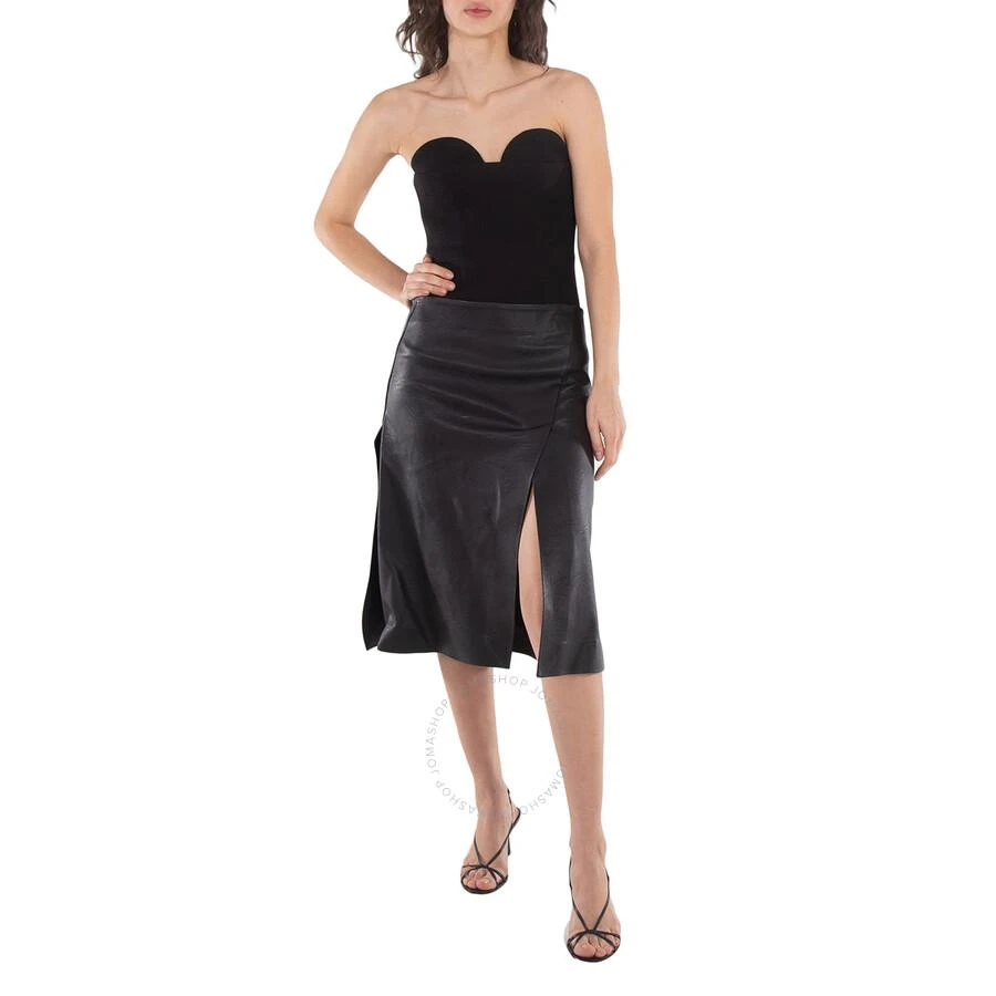 Stella McCartney Alter Mat Split Front A-Line Skirt 1