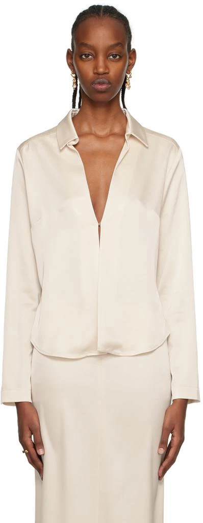 Paris Georgia SSENSE Work Capsule – Off-White Slinky Shirt 1