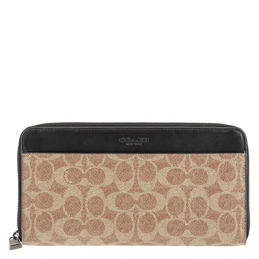 Coach Signature Canvas Travel Wallet 1