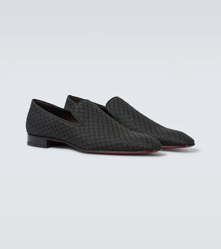 Christian Louboutin Dandelion jacquard loafers 5