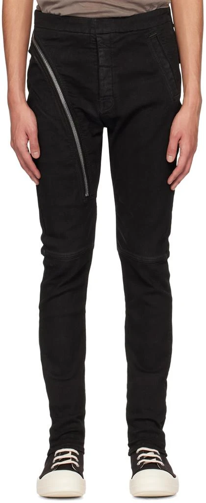 Rick Owens Black Aircut Jeans 1