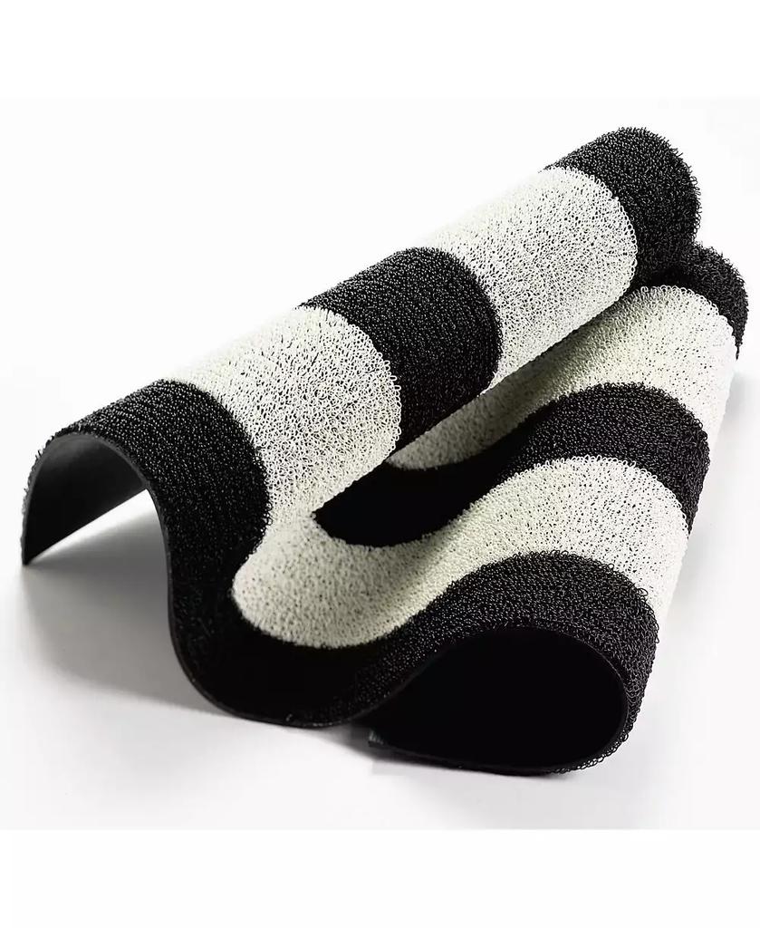 Chilewich Bold Stripe Shag Mat 24"x36"