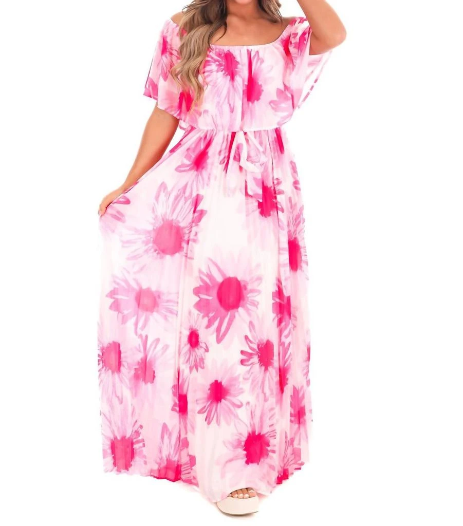 Flying Tomato Flying Tomato - Lovesick Floral Maxi Dress 5