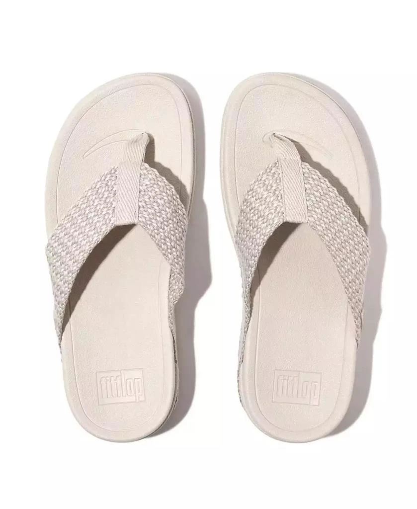 FitFlop Women's Surfa Multi-Tone Webbing Toe-Post Sandals 3