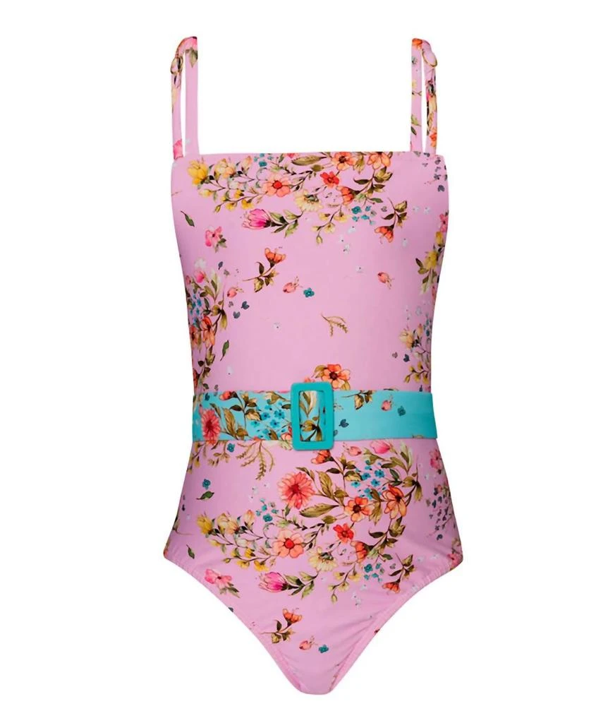 PQ Swim Pq Swim - Girl
s Brixtyn Belted One Piece Swimsuit