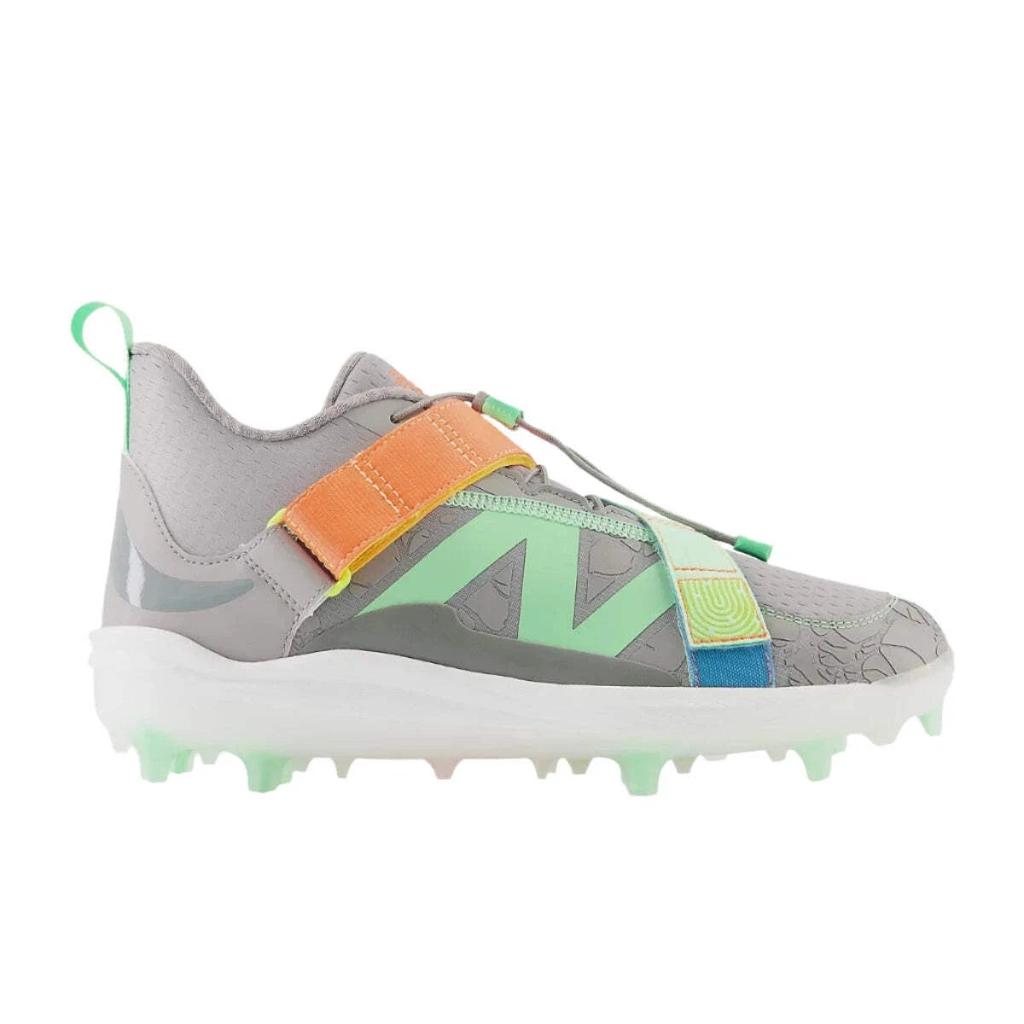 New Balance FuelCell Lindor 2 Comp LLINDLS2 Unisex Gray Baseball Cleats TF8221