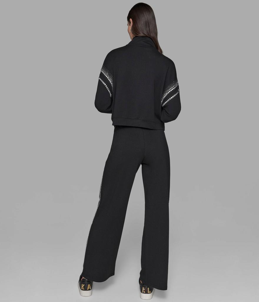 Karl Lagerfeld Paris CO-ORD RHINESTONE TRIM TRACK JACKET