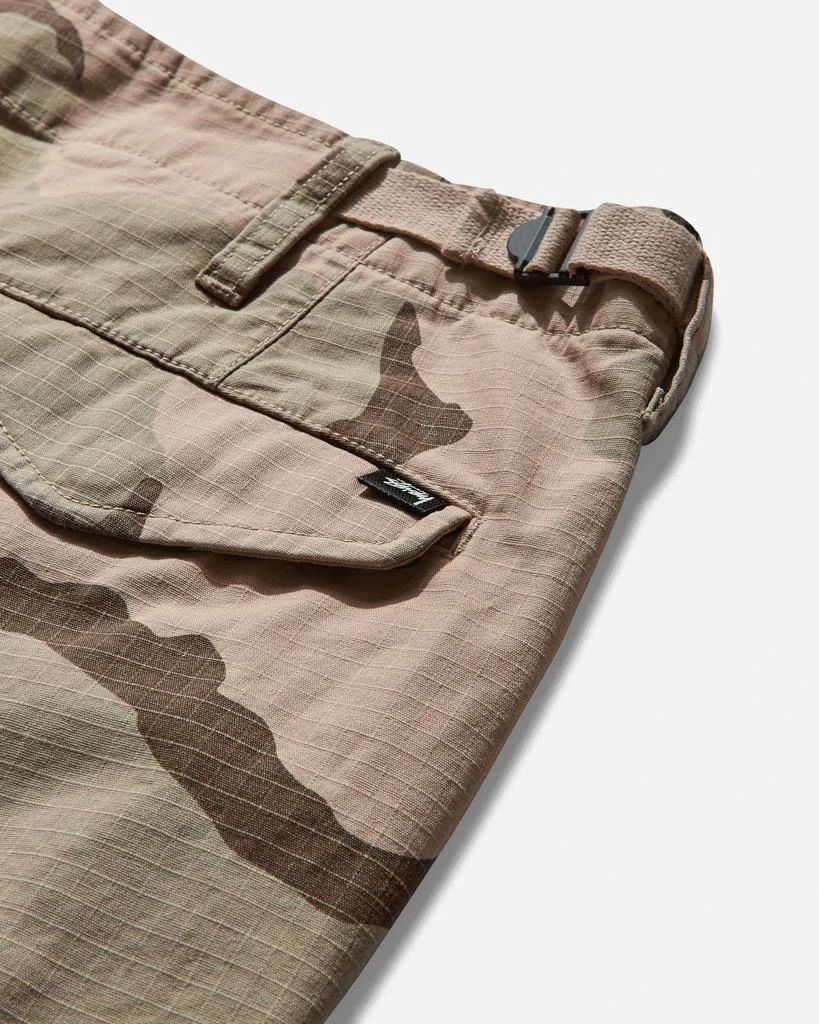 STUSSY Men's Ripstop Cargo Shorts Sand Camo 4