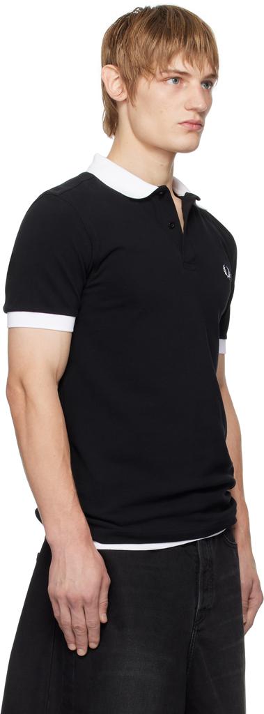 mastermind JAPAN Black Fred Perry Edition Contrast Polo