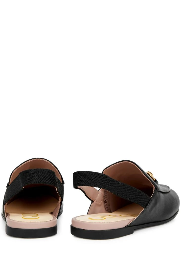Gucci KIDS Princetown leather mules 2