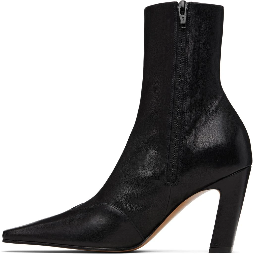 Khaite Black Nevada Stretch High Boots 3