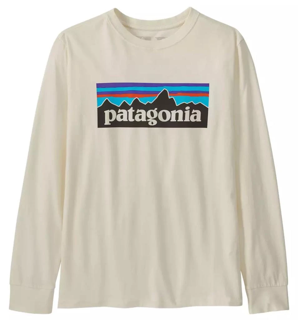 Patagonia Patagonia Kids' Long-Sleeved Regenerative Organic Certified Cotton P-6 T-Shirt 1