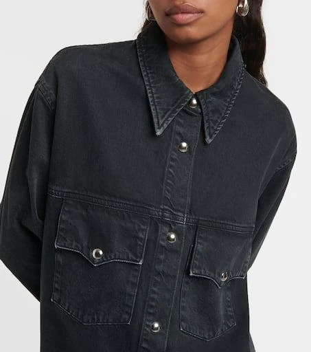 Khaite Jinn denim shirt 4