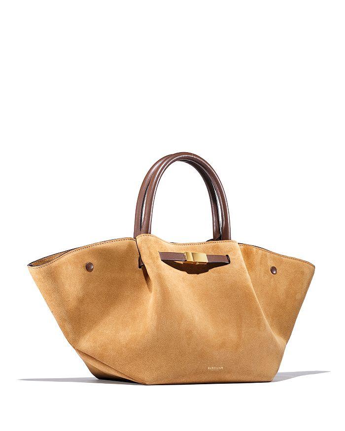 Demellier London Midi New York Leather Tote
