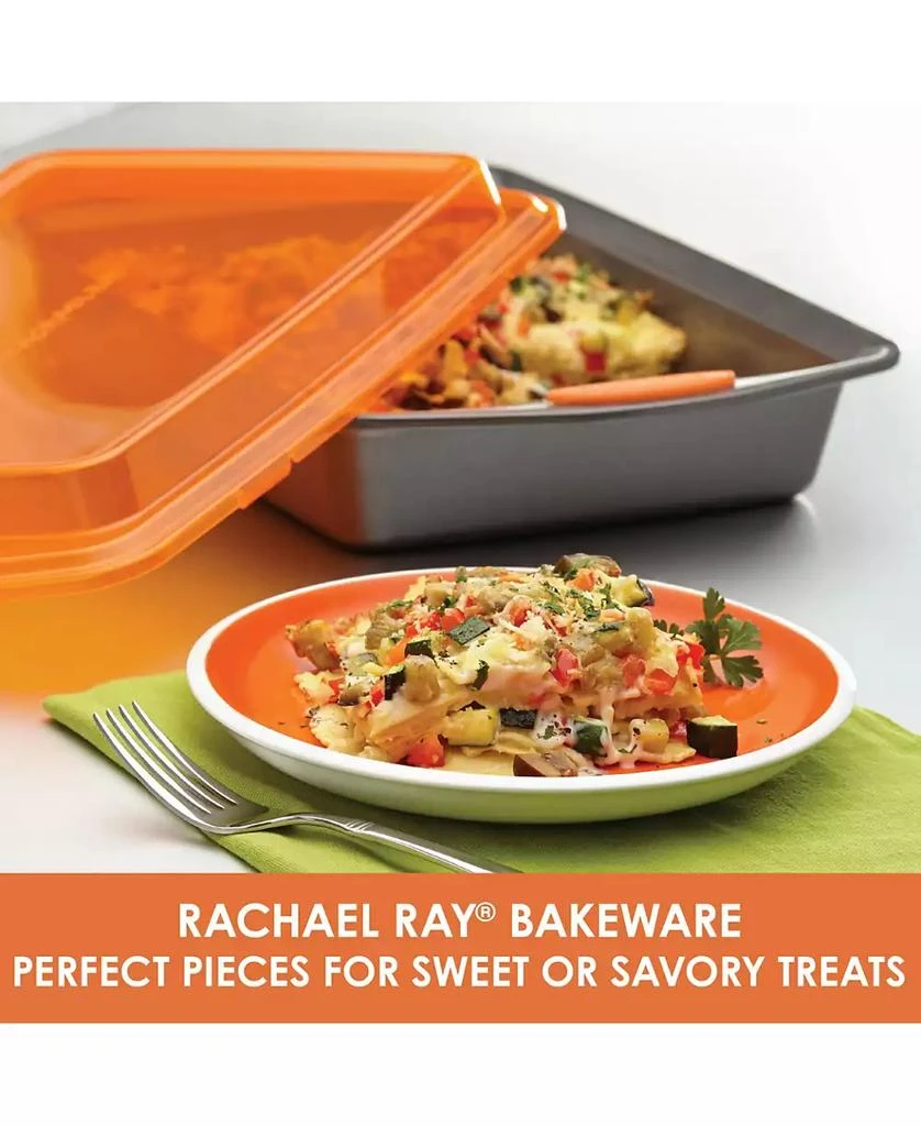 Rachael Ray Non-Stick Bakeware 9" by 13" Cake Pan & Lid 9