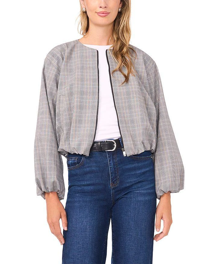 Vince Camuto Cropped long Sleeve Bubble Jacket