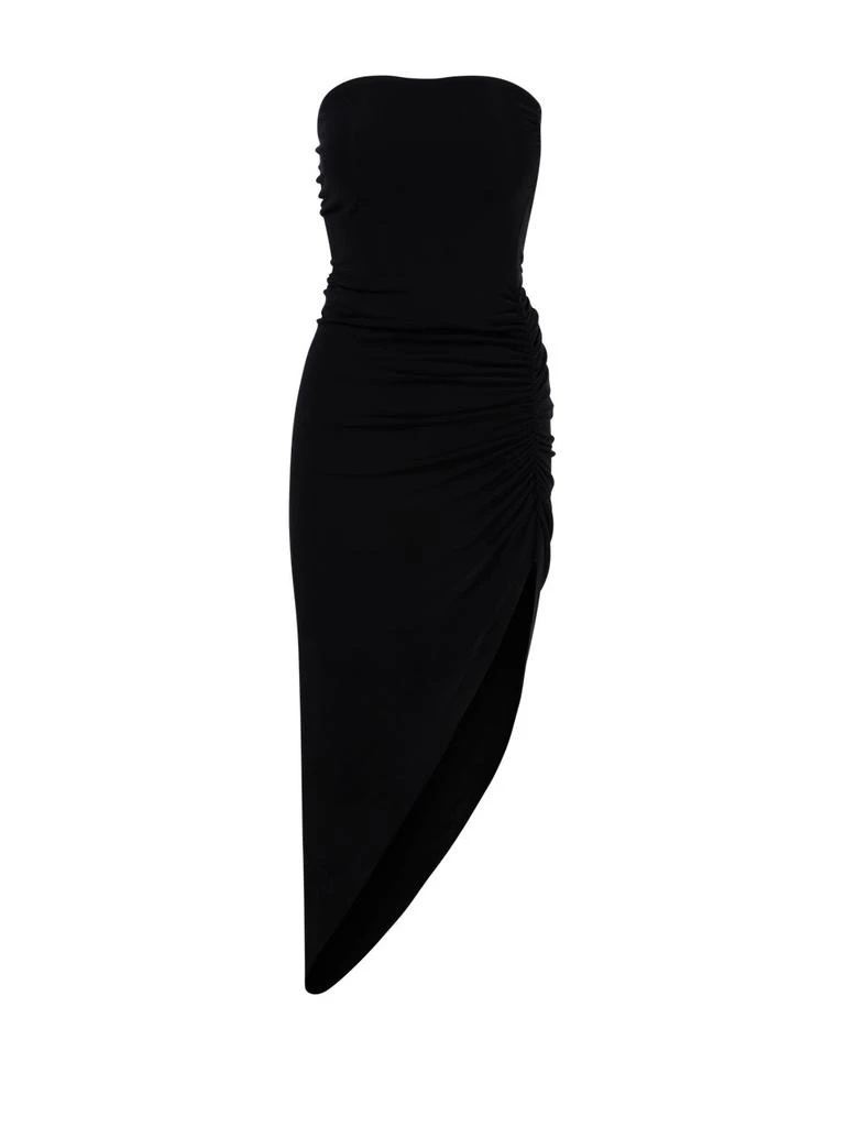 Norma Kamali Norma Kamali Strapless Asymmetric Dress 1