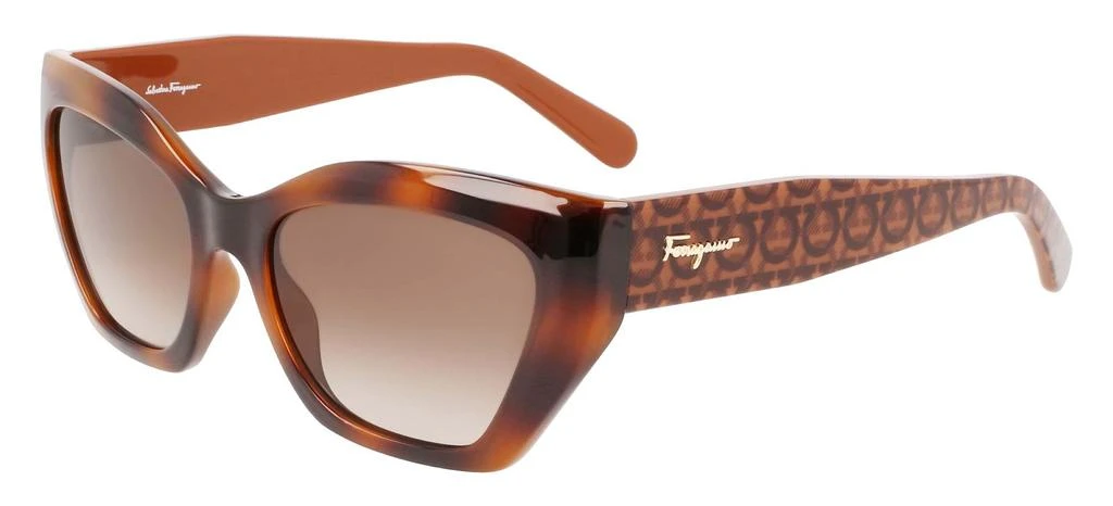 Salvatore Ferragamo Ferragamo Women's 54mm Classic Tortoise Sunglasses 1