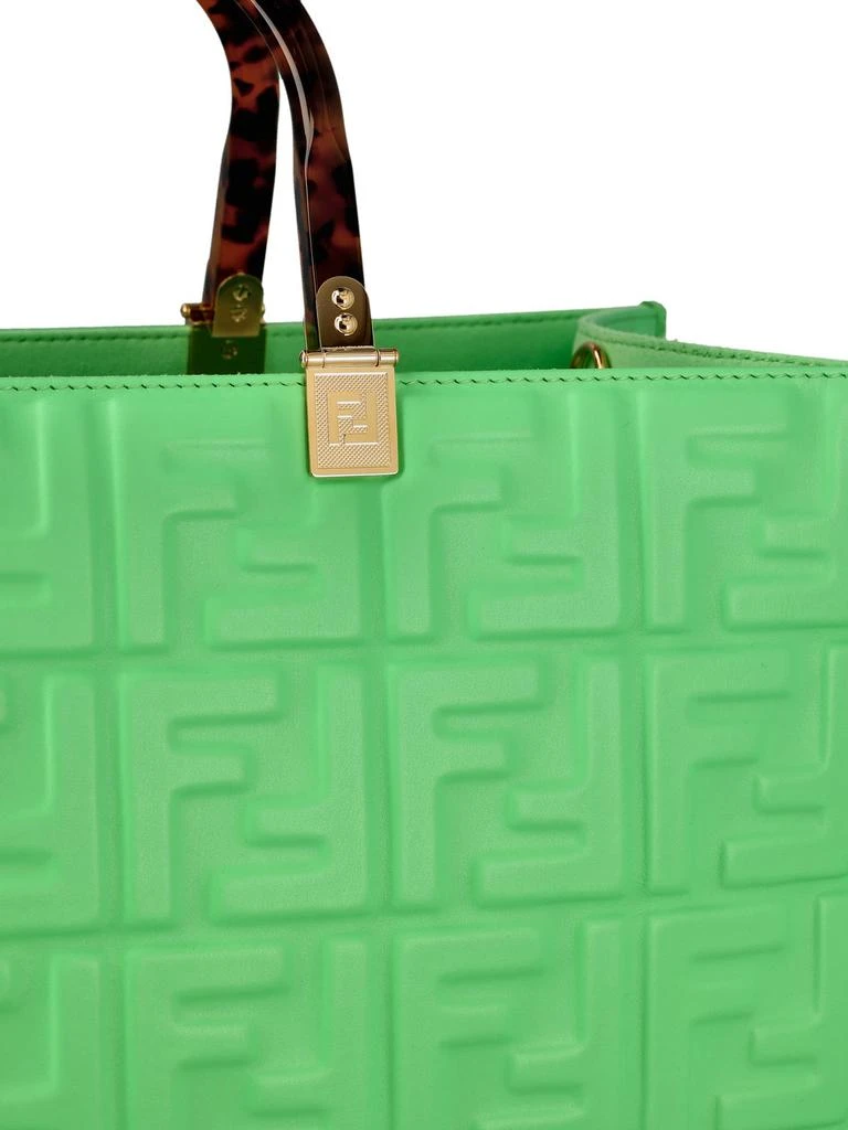 Fendi Fendi Monogram Embossed Tote Bag 4