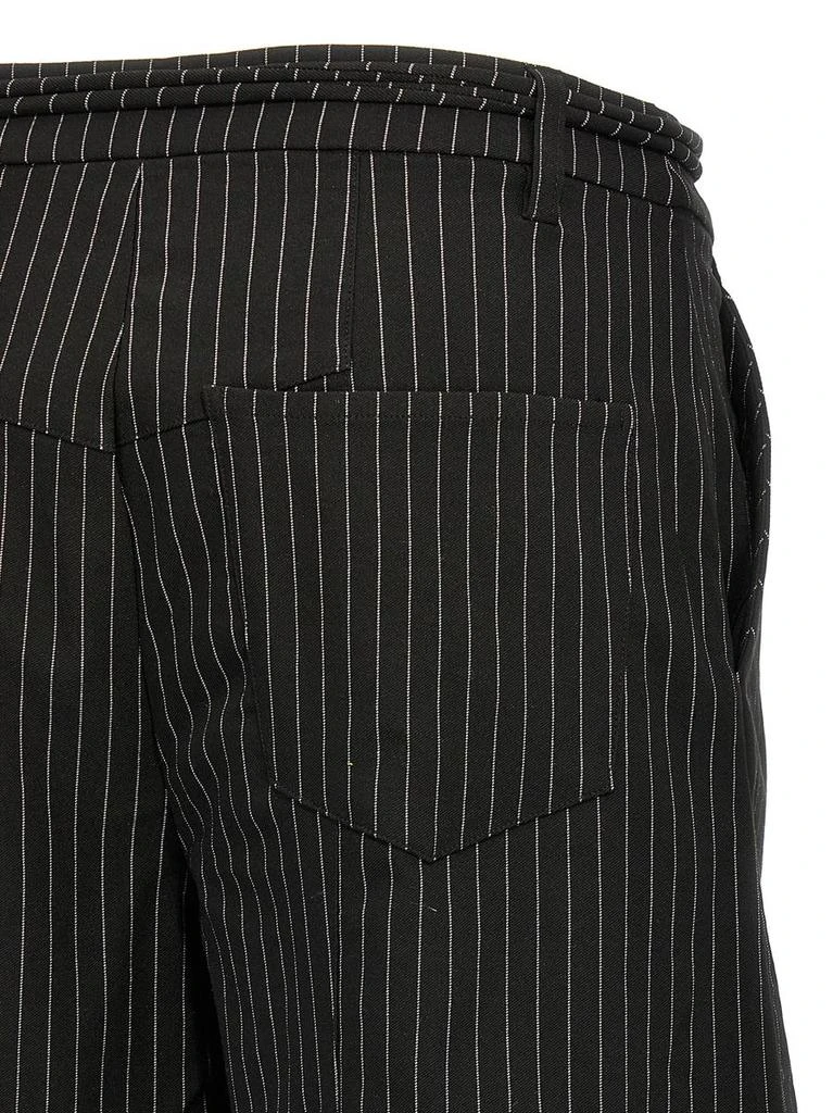 ROTATE Birger Christensen Rotate Birger Christensen Pinstriped 'Cargo' Pants 4