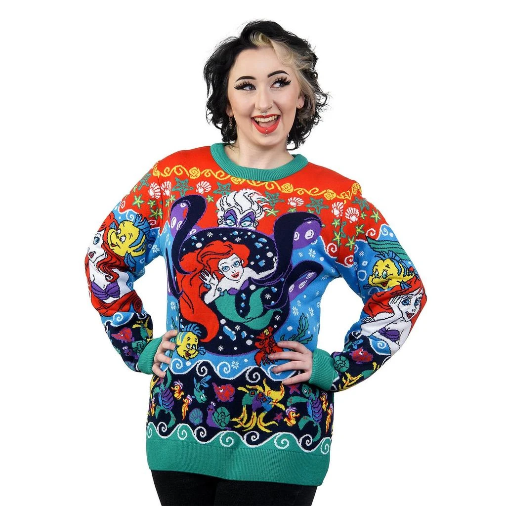undefined The Little Mermaid Ariel Christmas Jumper 1
