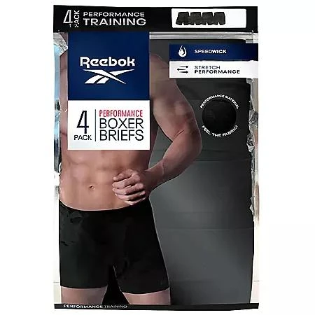 Reebok Reebok Men's 4-Pack Performance Boxer Brief 2