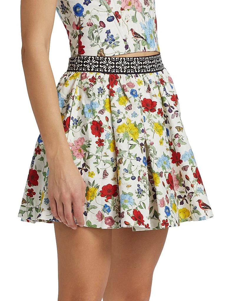 Alice + Olivia Haven Flare Miniskirt 4