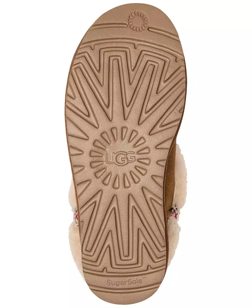 UGG Classic Ultra Mini Braid Slip-On Booties 5