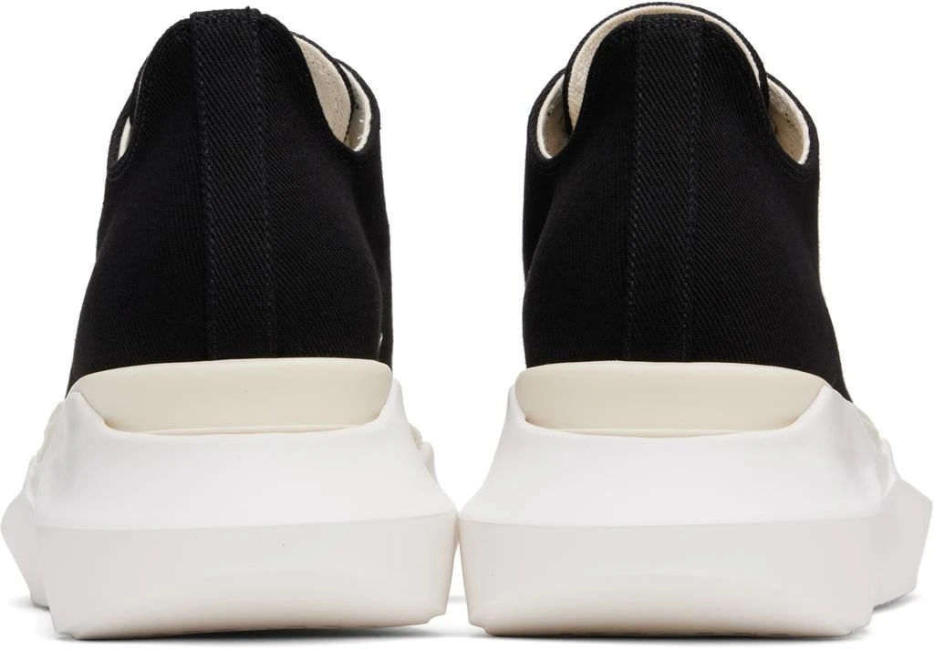 Rick Owens Black Hollywood Abstract Low Sneaks Sneakers 2