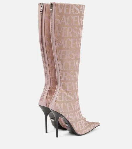 Versace Versace Allover knee-high boots 3