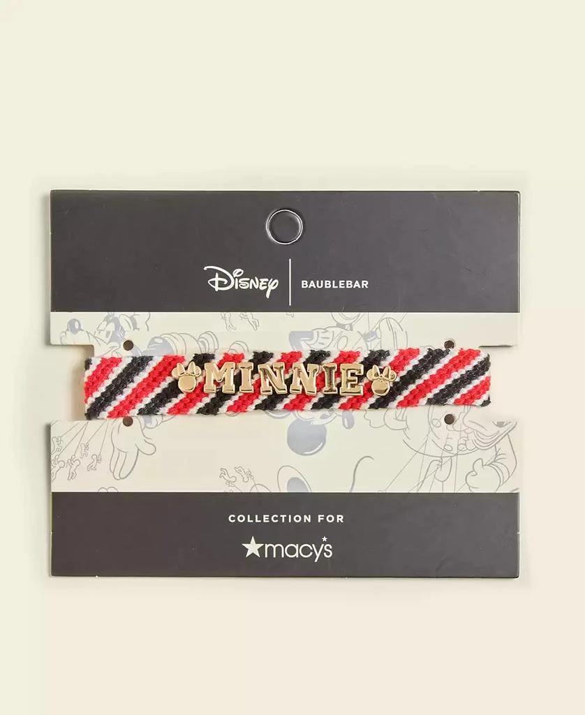 BAUBLEBAR Disney | Macy's Minnie Mouse Woven Friendship Bracelet, Created for Macy's 5