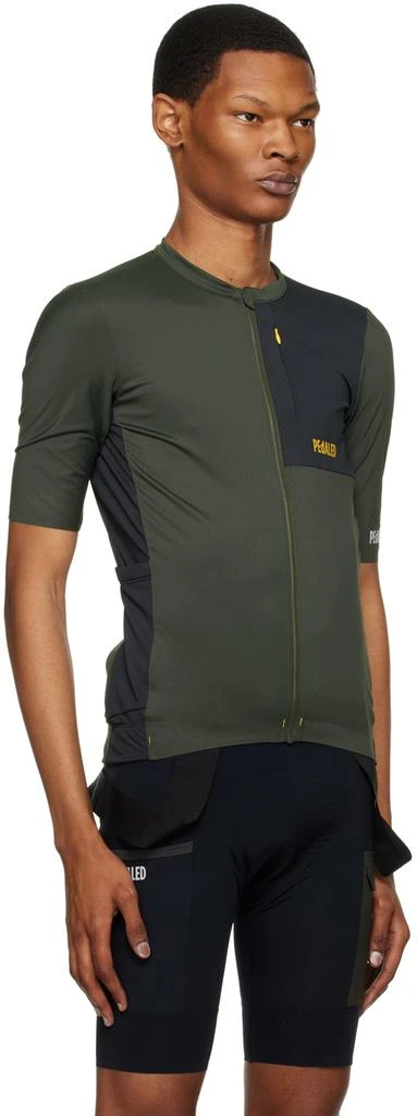 PEDALED Gray & Green Odyssey T-Shirt 2