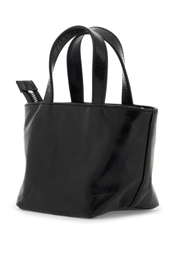ALEXANDER WANG mini leather tote bag with punch detailing
