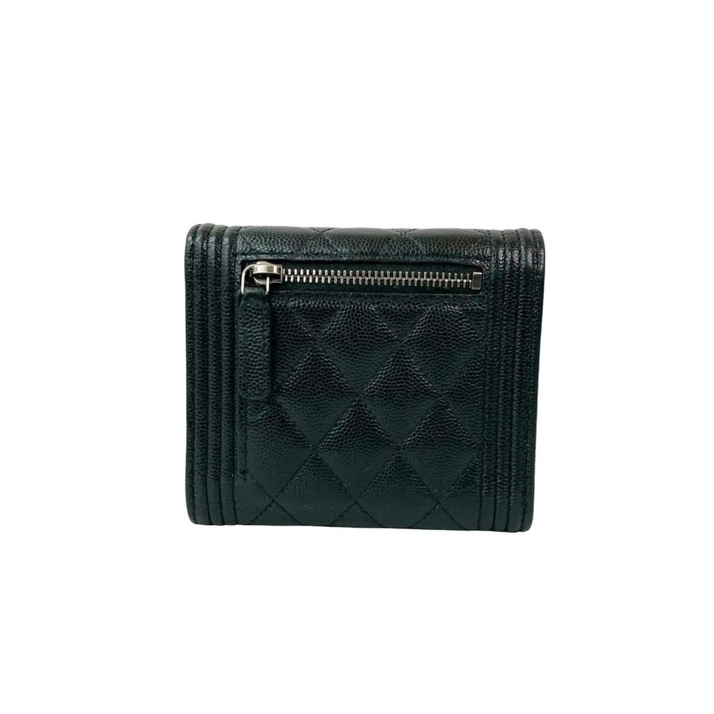 Chanel Grained Calfskin Wallet (Tri-Fold) (Pre-Owned) 2