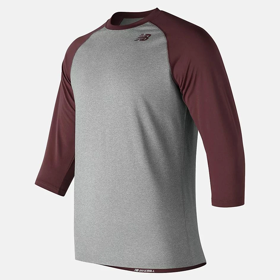 New Balance 3/4 Baseball Raglan Top 1
