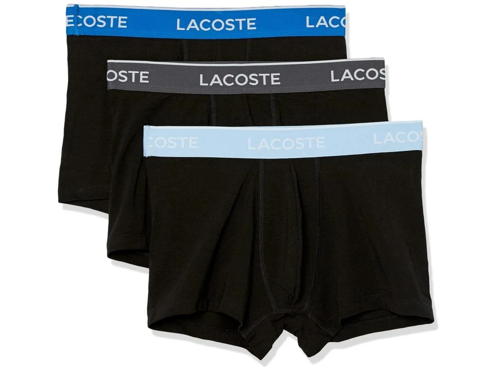 Lacoste Trunks 3-Pack Casual Classic Colorful Waistband 1