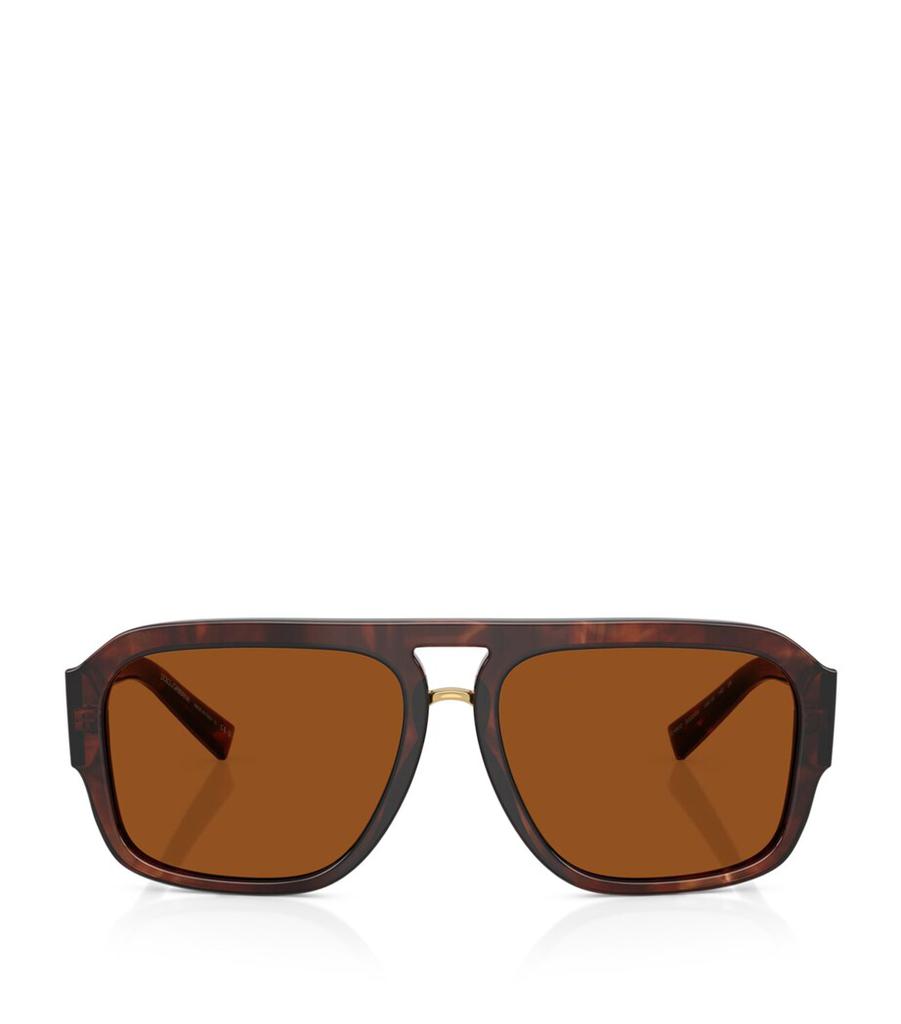 Dolce & Gabbana Acetate Pilot Sunglasses