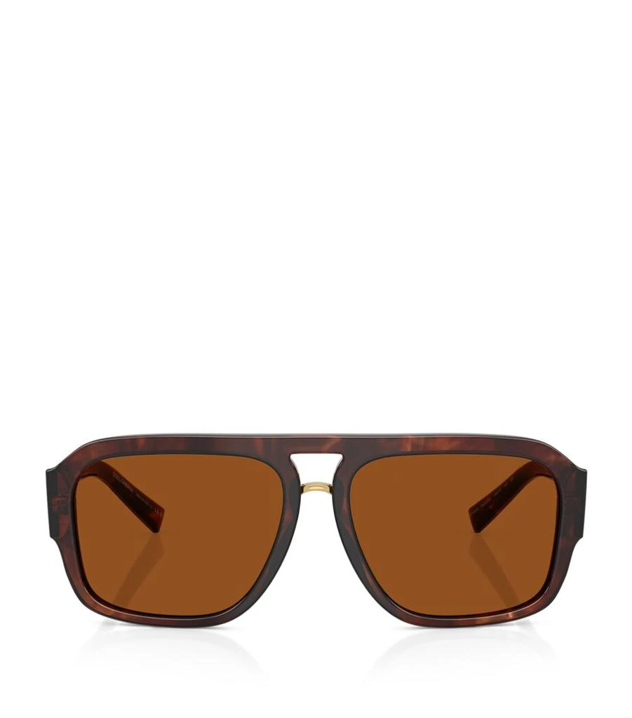 Dolce & Gabbana Acetate Pilot Sunglasses 1