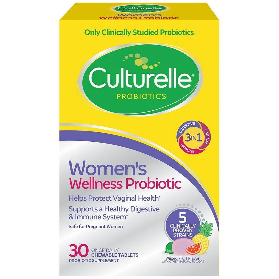 Culturelle Daily Chewable Probiotic for Women, Vaginal, Digestive Health & Immune Support 1