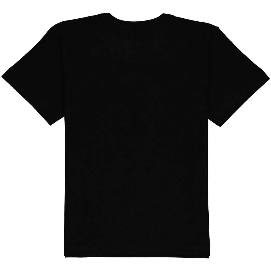 Comme des Garcons Kids Embroidered Red Heart Short-sleeve T-shirt In Black 2